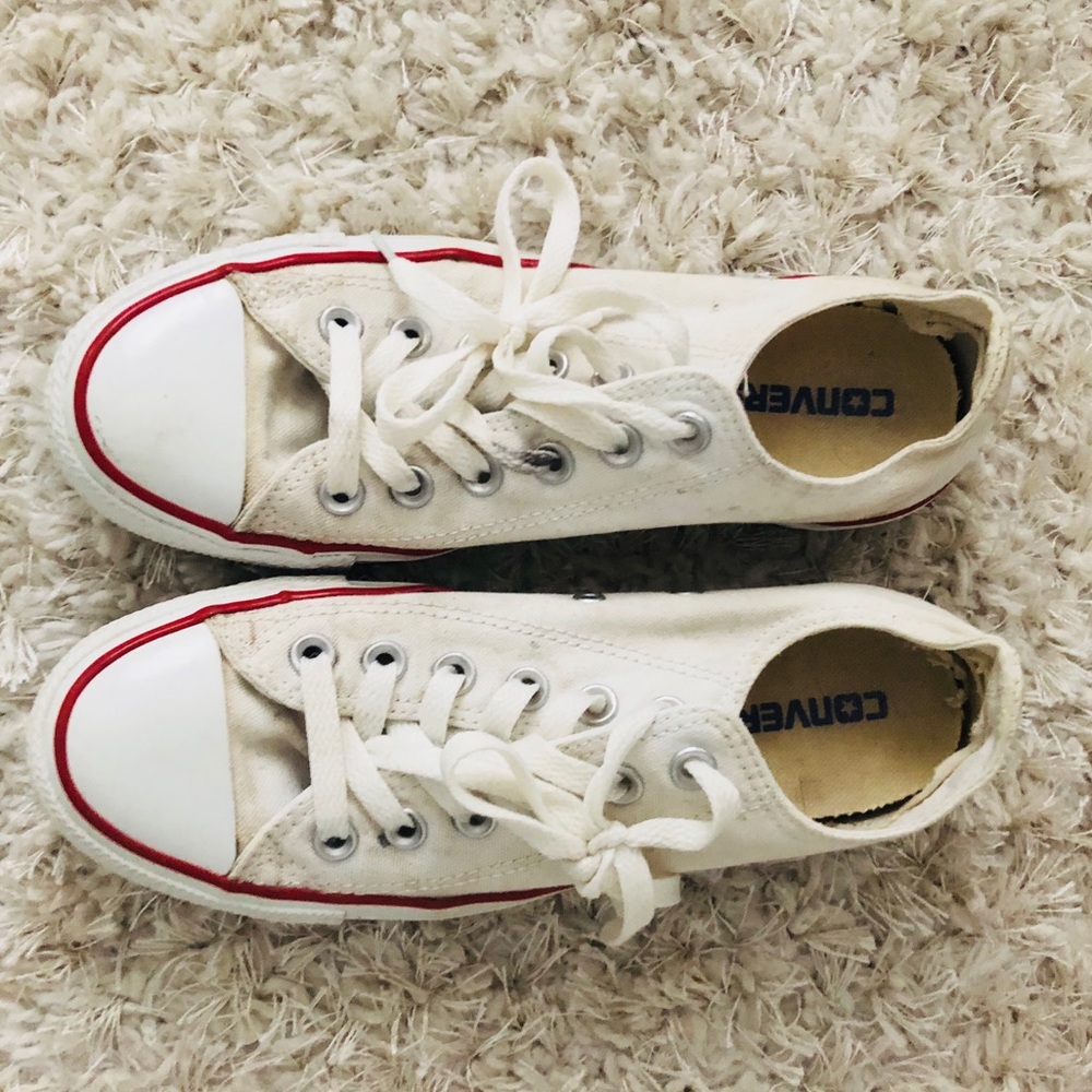White Converse All Star Sneakers